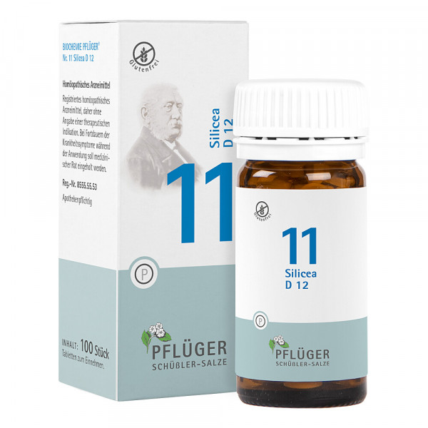 Abbildung für BIOCHEMIE Pflüger 11 Silicea D 12 Tabletten