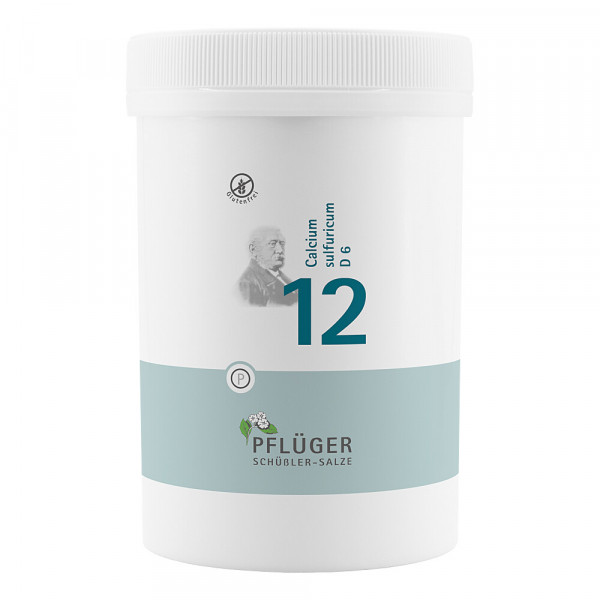 Abbildung für BIOCHEMIE Pflüger 12 Calcium sulfuricum D 6 Tabl.