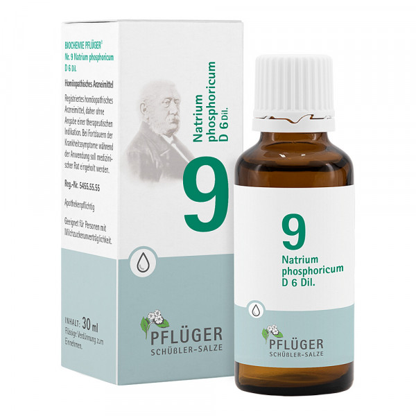 Abbildung für BIOCHEMIE Pflüger 9 Natrium phosphoricum D 6 Tro.