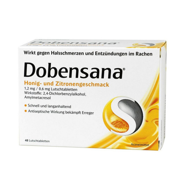 Abbildung für DOBENSANA Honig- u.Zitronengeschm.1,2mg/0,6mg Lut.