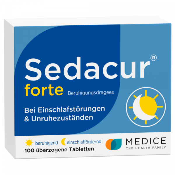 Abbildung für SEDACUR forte Beruhigungsdragees