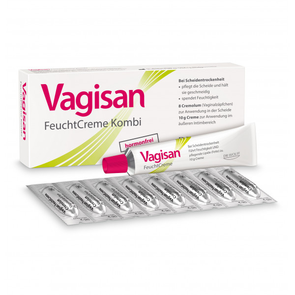 Abbildung für VAGISAN FeuchtCreme Kombi 8 Ovula+10 g Creme