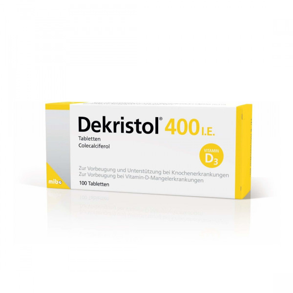 Abbildung für DEKRISTOL 400 I.E. Tabletten