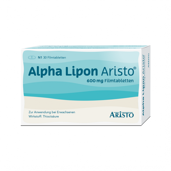Abbildung für ALPHA LIPON Aristo 600 mg Filmtabletten