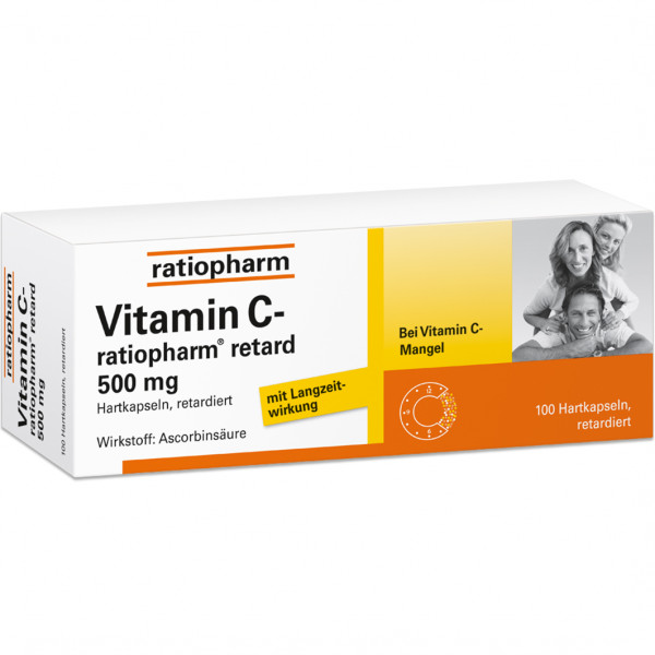 Abbildung für VITAMIN C-RATIOPHARM retard 500 mg Kapseln