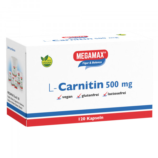 Abbildung für L-CARNITIN 500 mg Megamax Kapseln