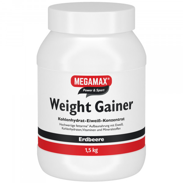 Abbildung für WEIGHT GAINER Megamax Erdbeere Pulver