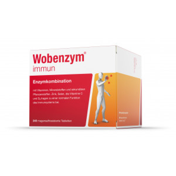 Abbildung für WOBENZYM immun magensaftresistente Tabletten