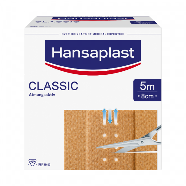 Abbildung für HANSAPLAST Classic Pflaster 8 cmx5 m