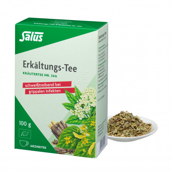 Abbildung für ERKÄLTUNGS-TEE Kräutertee Nr.34a Salus