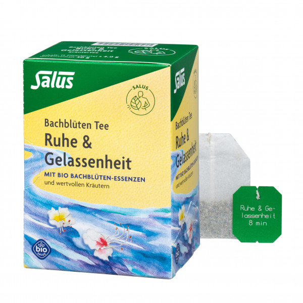 Abbildung für Salus BACHBLÜTEN TEE Ruhe & Gelassenheit Bio Salus Fbtl.