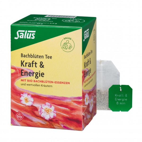 Abbildung für BACHBLÜTEN TEE Kraft & Energie Bio Salus Fbtl.