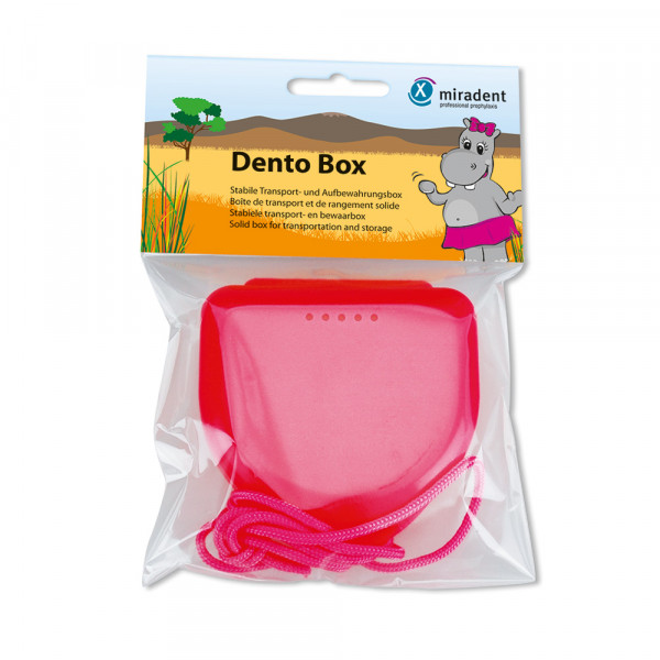 Abbildung für MIRADENT Zahnspangenbox Dento Box I pink