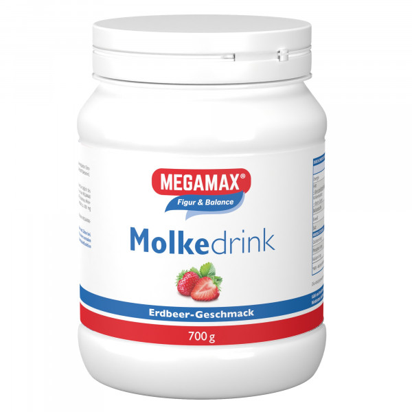 Abbildung für MOLKE DRINK Megamax Erdbeer Pulver