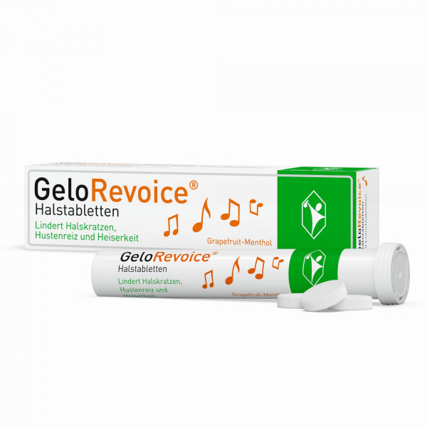 Abbildung für GeloRevoice Halstabletten Grapefruit-Menthol bei Heiserkeit & Stimmverlust