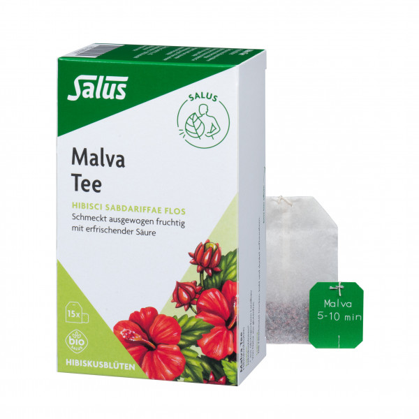 Abbildung für MALVATEE Hibiskusblütentee Bio Salus Filterbeutel