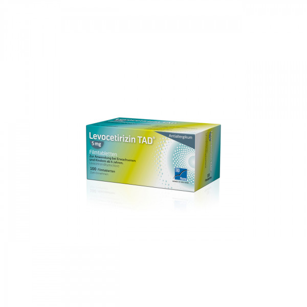 Abbildung für LEVOCETIRIZIN TAD 5 mg Filmtabletten