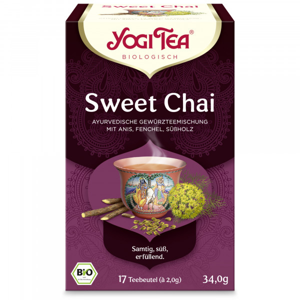 Abbildung für YOGI TEA Sweet Chai Bio Filterbeutel
