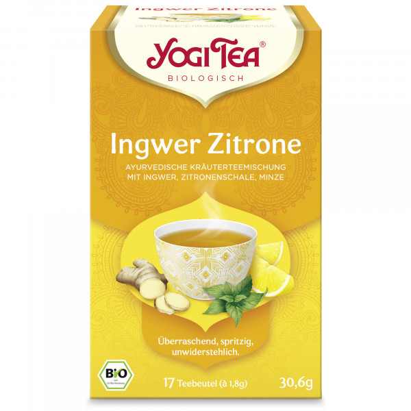 Abbildung für YOGI TEA Ingwer Zitrone Bio Filterbeutel