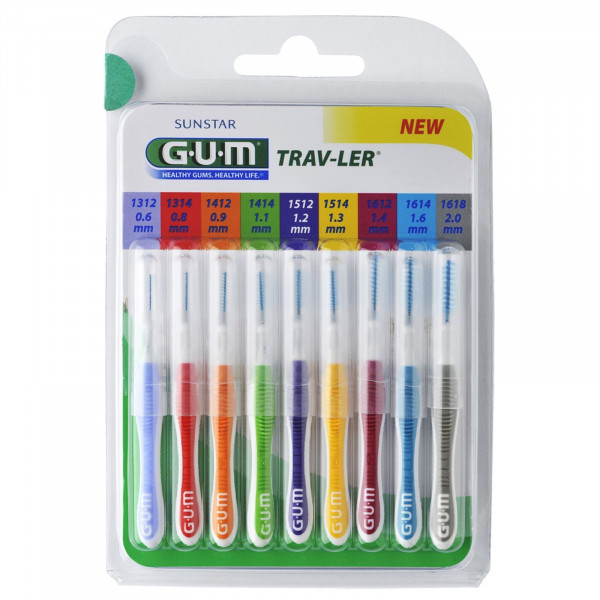 Abbildung für GUM TRAV-LER Sortiment Interdentalbürsten