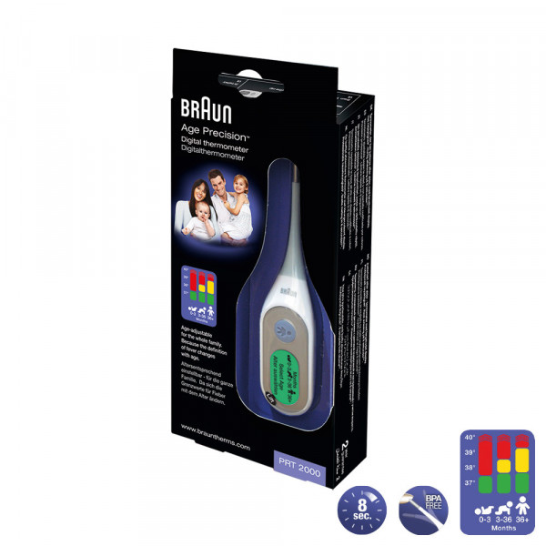 Abbildung für BRAUN THERMOMETER digital AgePrecision PRT2000