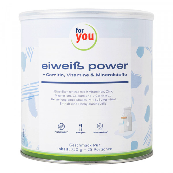 Abbildung für FOR YOU eiweiß power pur Pulver