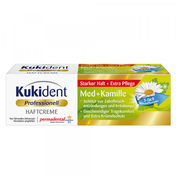 Abbildung für KUKIDENT Haftcreme Med+Kamille