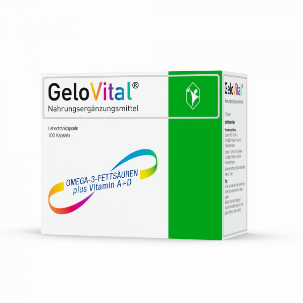Abbildung für GeloVital Lebertrankapsel mit Vitamin A und Vitamin D