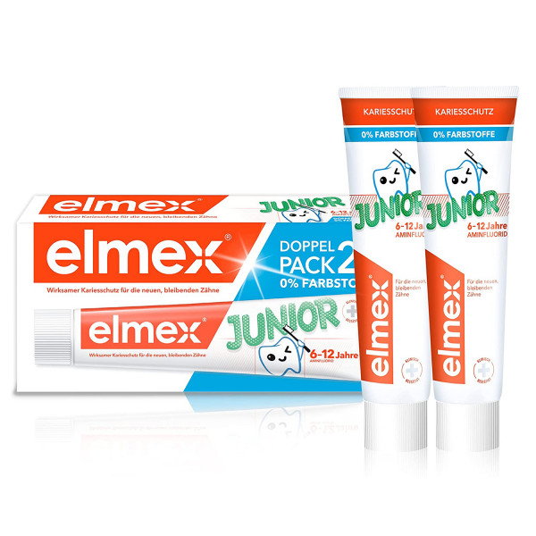 Abbildung für elmex Junior Zahnpasta 2x 75ml