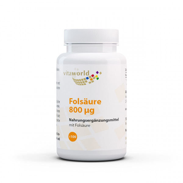Abbildung für FOLSÄURE 800 μg Tabletten