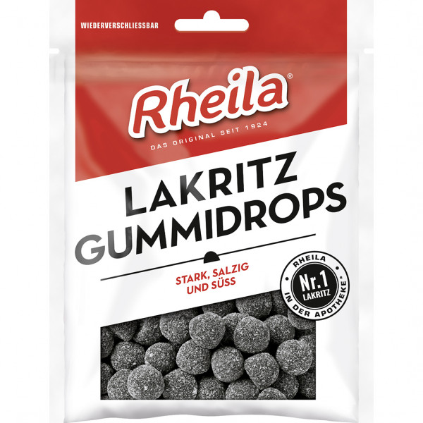 Abbildung für RHEILA Lakritz Gummidrops mit Zucker