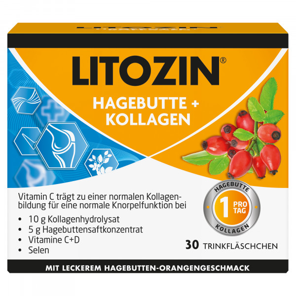 Abbildung für LITOZIN Hagebutte+Kollagen Trinkfläschchen