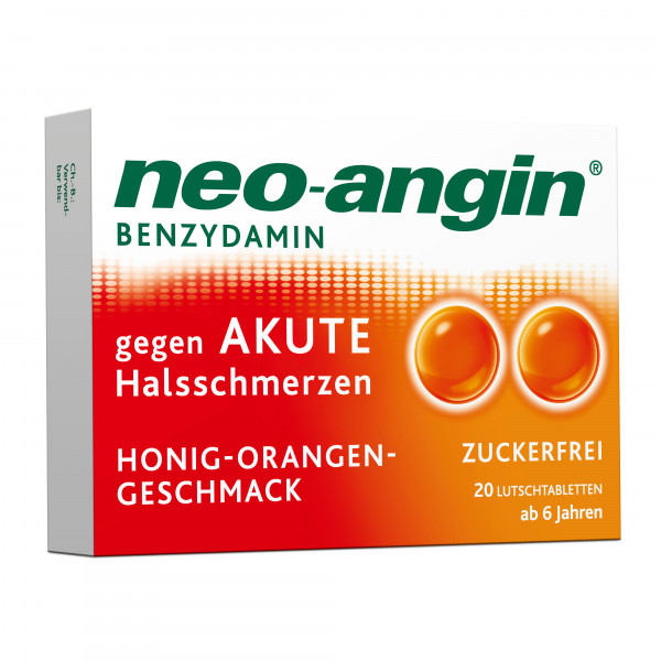 Abbildung für NEO-ANGIN Benzydamin akute Halsschmerz.Honig-Oran.