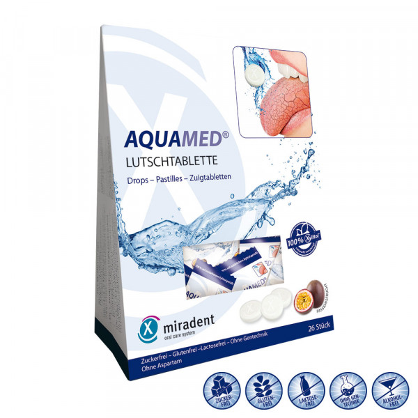 Abbildung für MIRADENT Aquamed Mundtrockenheit Lutschtabletten
