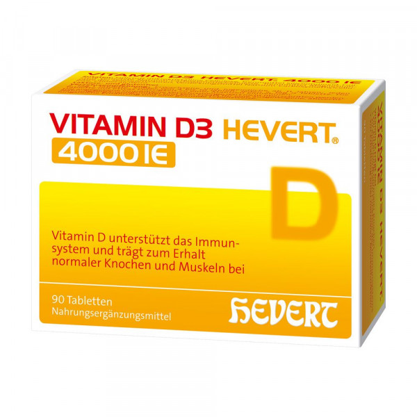 Abbildung für VITAMIN D3 HEVERT 4.000 I.E. Tabletten