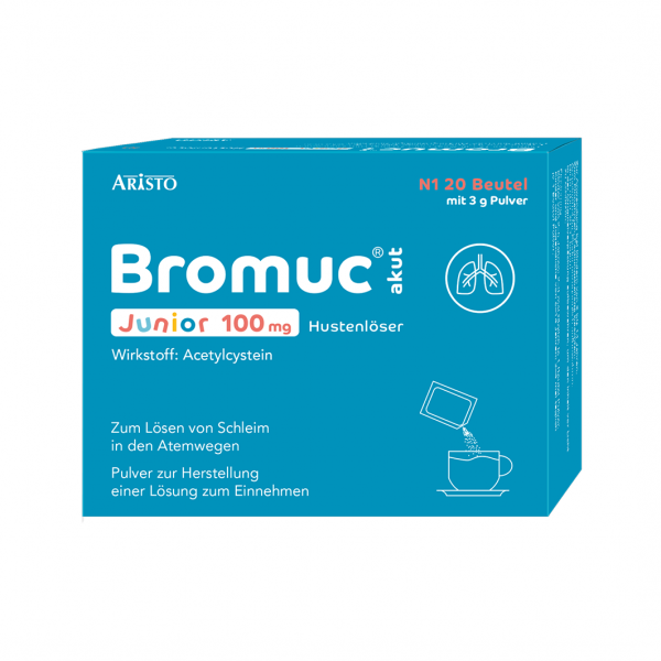 Abbildung für BROMUC akut Junior 100 mg Hustenlöser P.H.e.L.z.E.