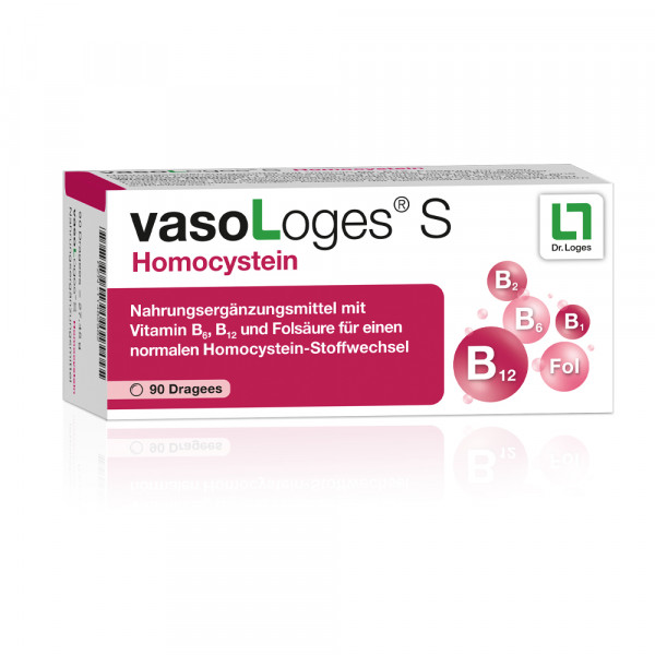 Abbildung für VASOLOGES S Homocystein Dragees