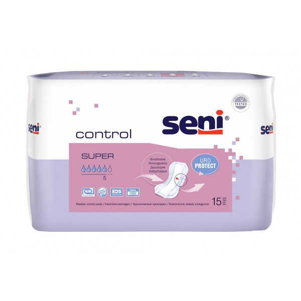 Abbildung für SENI Control Inkontinenzeinlage super