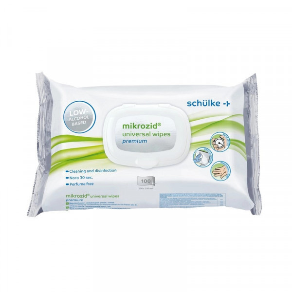 Abbildung für MIKROZID universal wipes premium 100 St Flächendes