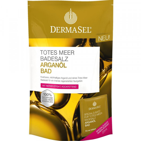 Abbildung für DERMASEL Totes Meer Badesalz+Arganöl