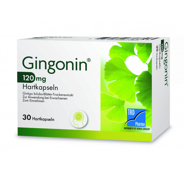 Abbildung für GINGONIN 120 mg Hartkapseln