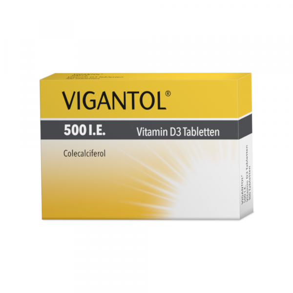 Abbildung für VIGANTOL 500 I.E. Vitamin D3 Tabletten