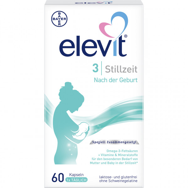 Abbildung für ELEVIT 3 Stillzeit Weichkapseln