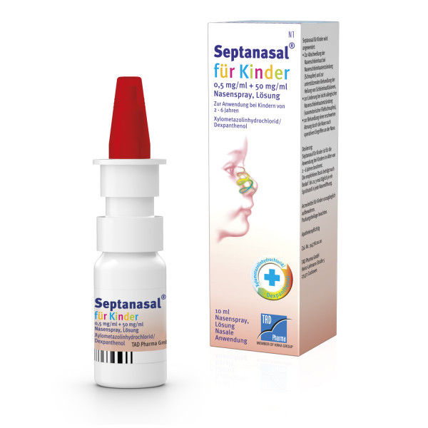 Abbildung für SEPTANASAL für Kinder 0,5 mg/ml + 50 mg/ml Nasens.