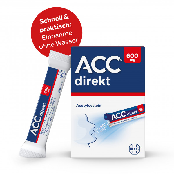 Abbildung für ACC direkt 600 mg Pulver zum Einnehmen im Beutel