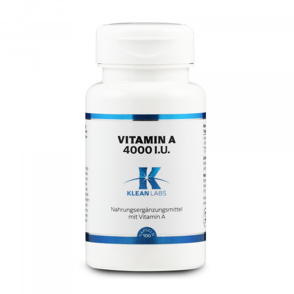 Abbildung für VITAMIN A 4000 I.U. Kapseln
