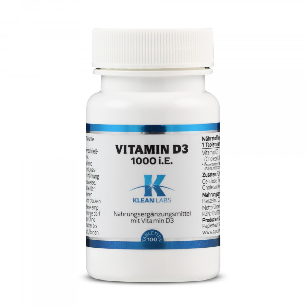 Abbildung für VITAMIN D 1000 I.E. Tabletten
