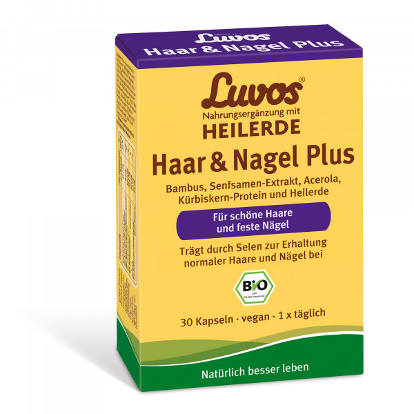 Abbildung für LUVOS Heilerde Bio Haar & Nagel Plus Kapseln
