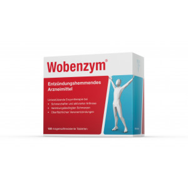 Abbildung für WOBENZYM magensaftresistente Tabletten