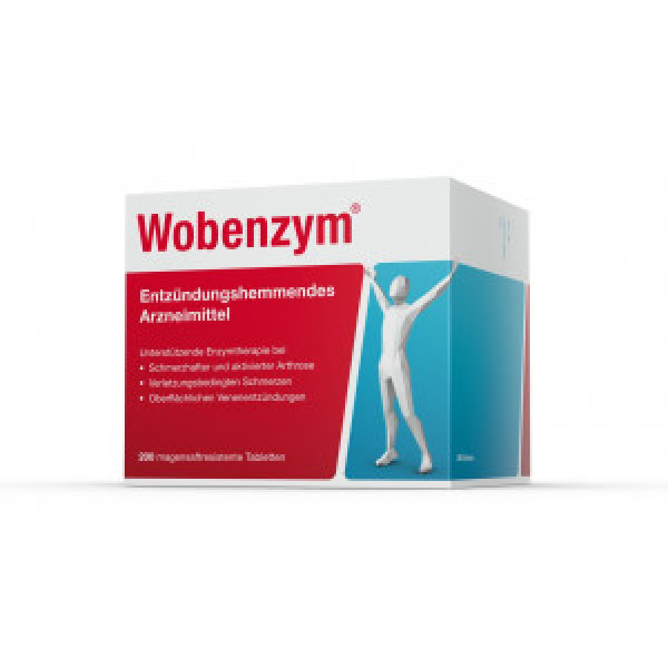 Abbildung für WOBENZYM magensaftresistente Tabletten